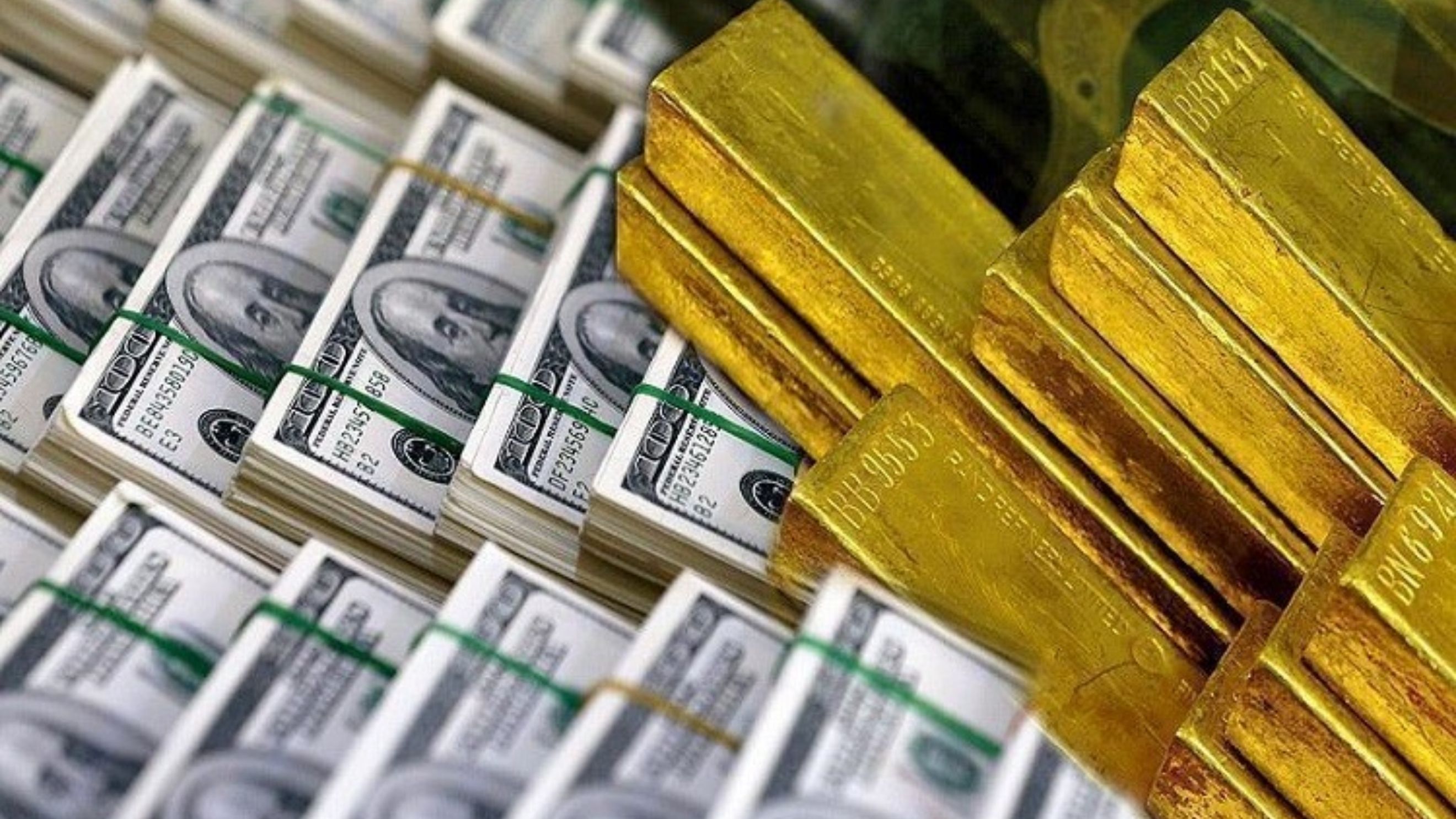 انخفاض أسعار الذهب والدولار عالميا
