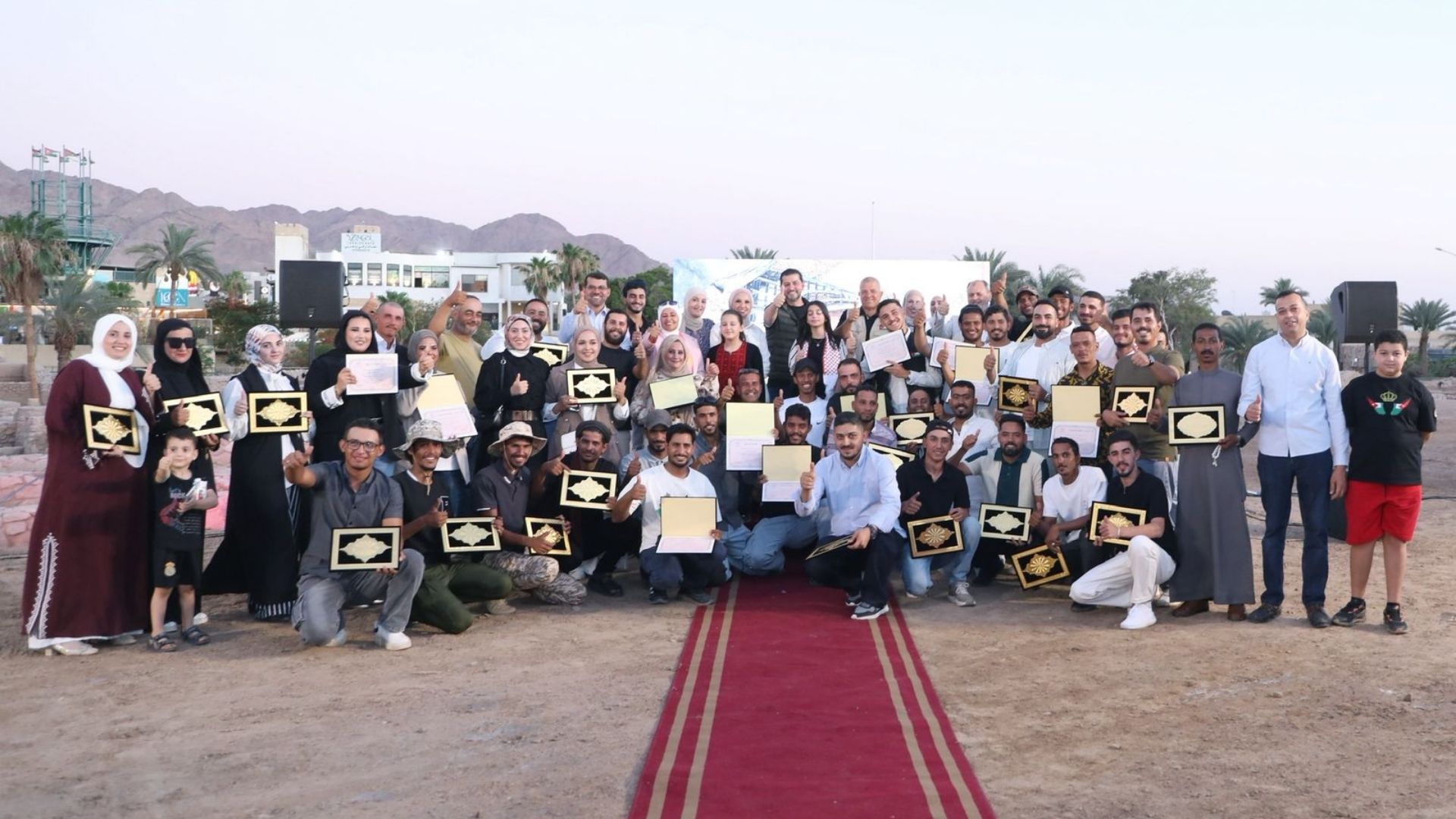تخريج 50 متدربا من برنامج "حراس الآثار" بالعقبة