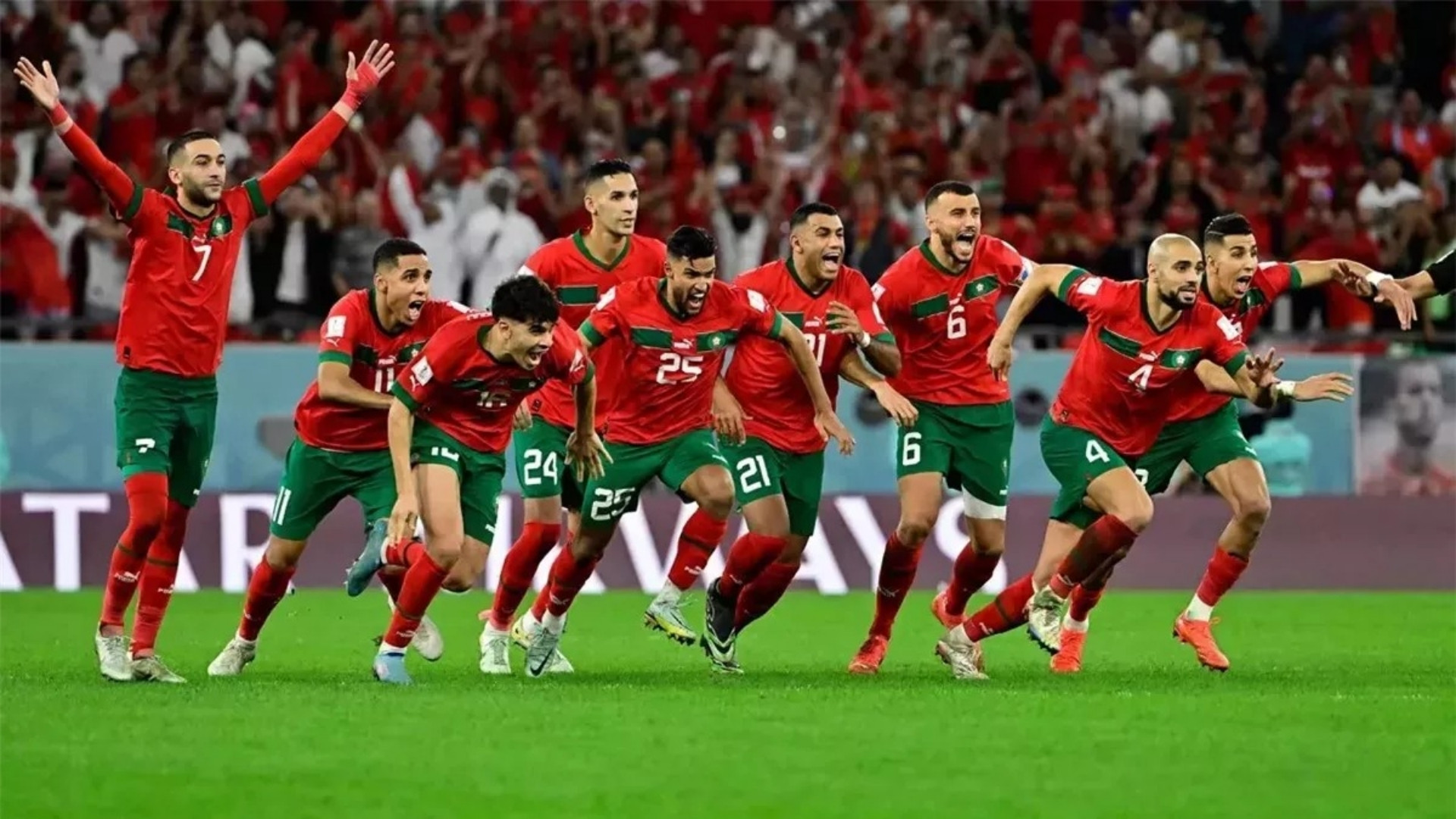 المغرب يتأهل الى دور الـ 16 لكأس العالم بعد الفوز على هولندا بركلات الترجيح