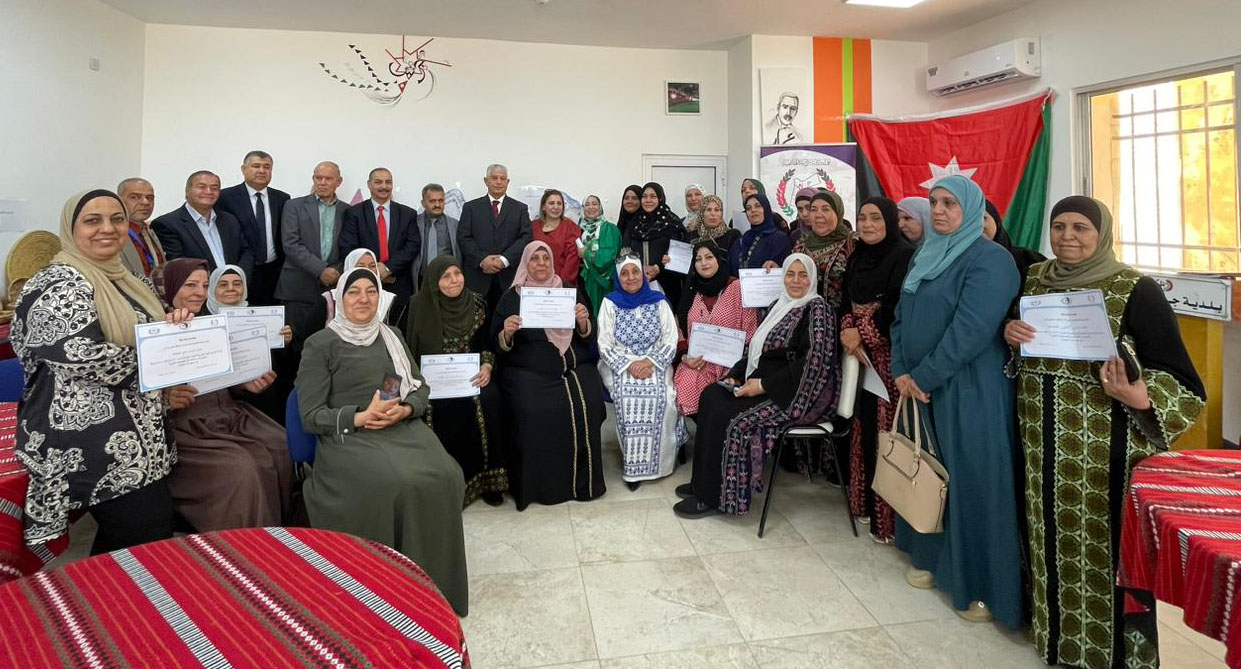 اختتام مشروع "من الاحتياج إلى الإنتاج" في جرش