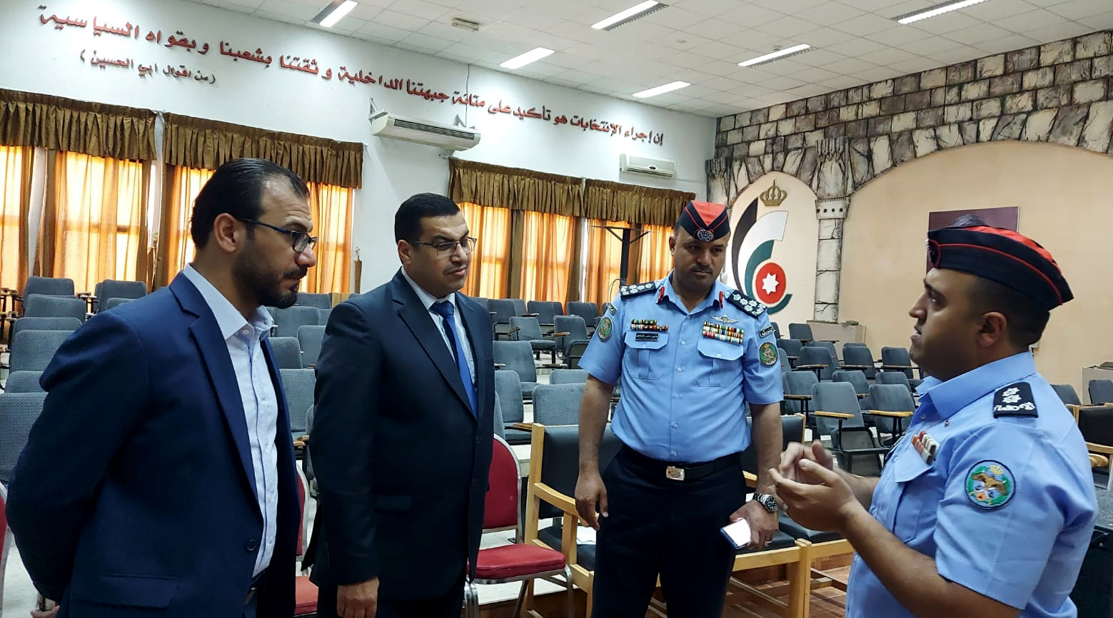 فعالية في الرصيفة لتجنيد عدد من أبناء وبنات اللواء