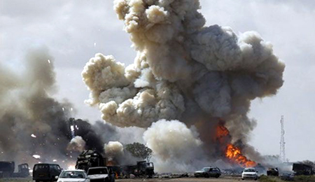 مقتل واصابة 120 عراقيا بتفجيرات بسيارات ملغمة شمال بغداد