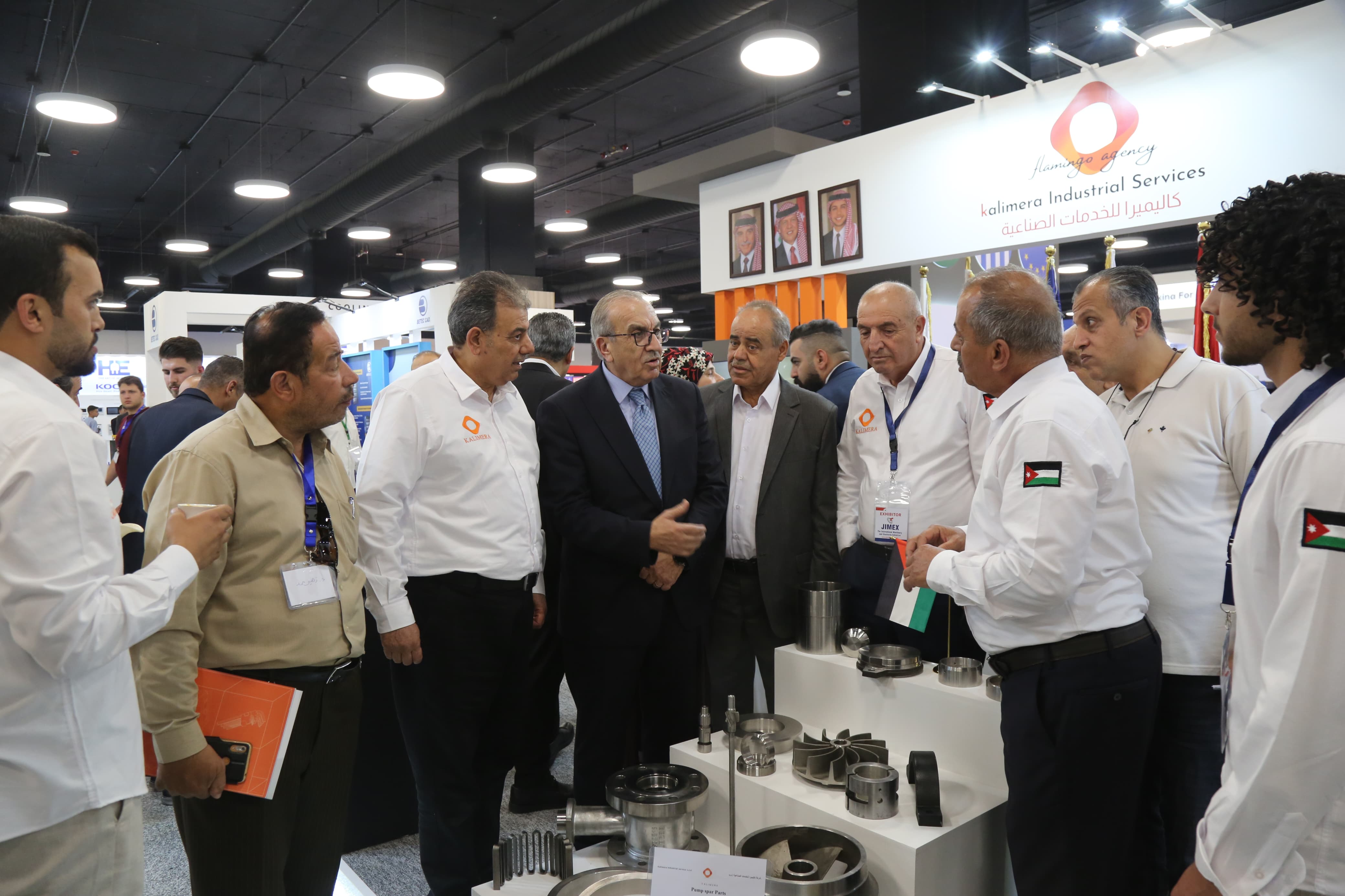 افتتاح المعرض الصناعي التجاري الهندسي جايمكس2025