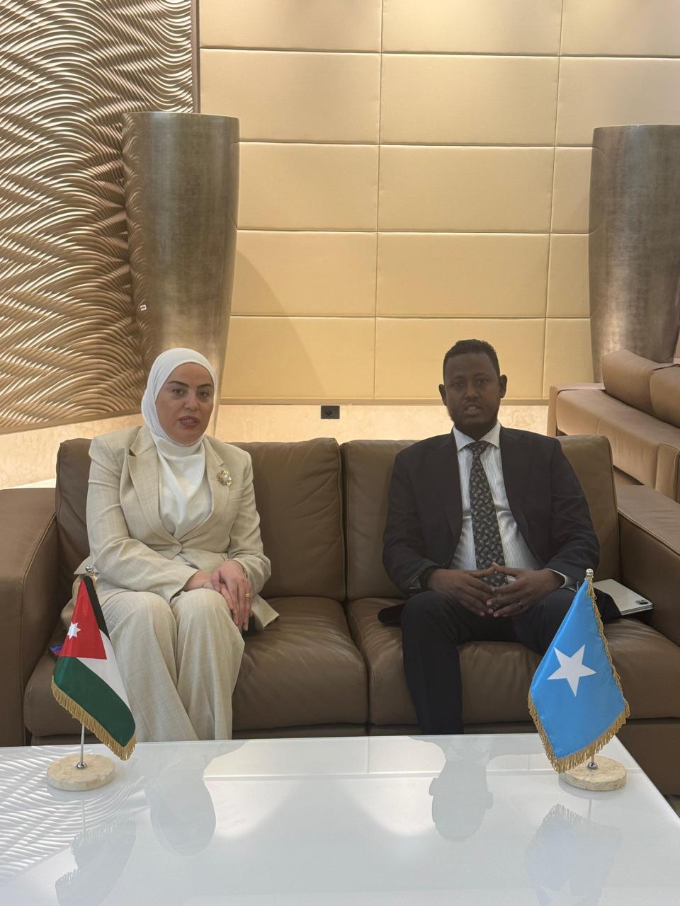 وزيرة التنمية الاجتماعية تبحث في لقاءات وزارية آفاق التعاون المشترك